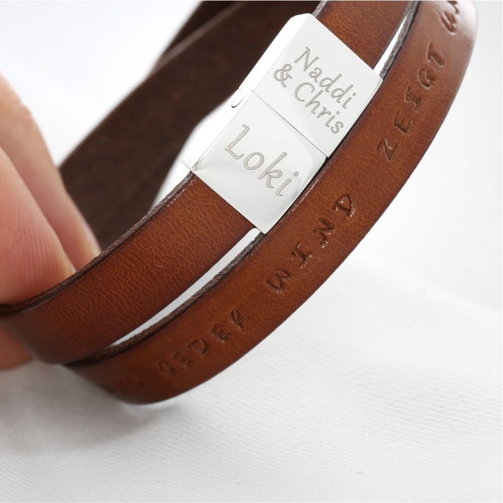 Geschenk zu Weihnachten Kette Armband Namelano personalisiert – Gravur