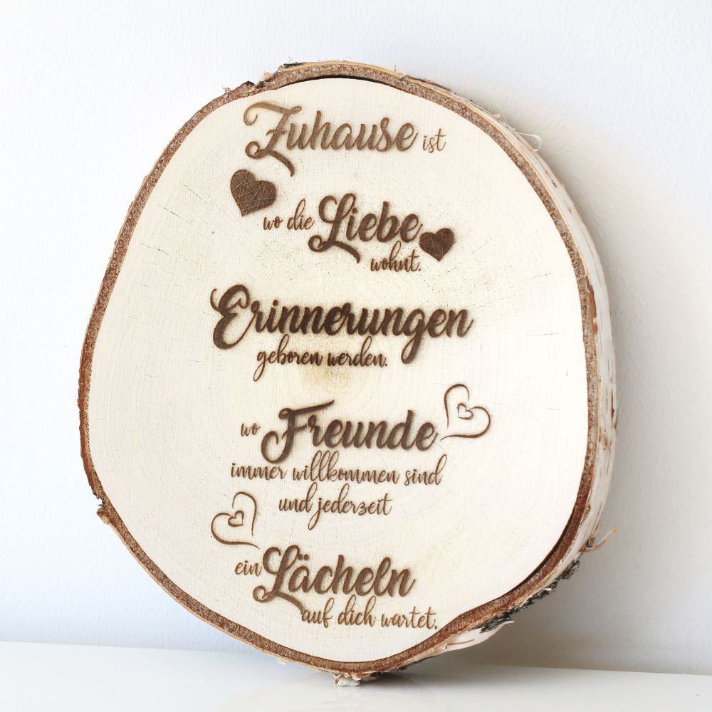Geschenk Zuhause ist Deko Wohnung Haus Einweihungsparty Einzug Haus – Namelano